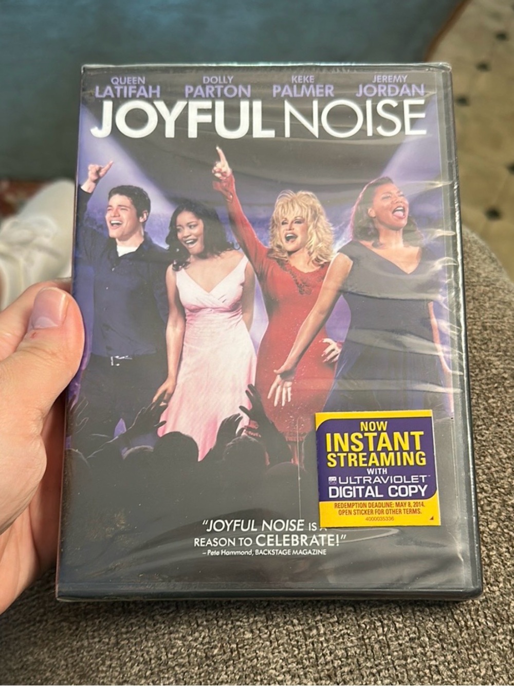 Joyful Noise DVD - Purple Cover Art